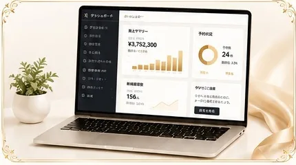 M LUXEの経営ダッシュボードイメージ
